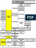 University of Mindanao BUSINESS ECONOMICS PROSPECTUS