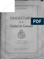 Consectario de Cumana