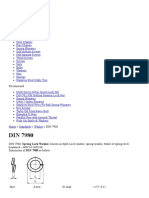 DIN 7980 Spring Lock Washer - Fasteners China