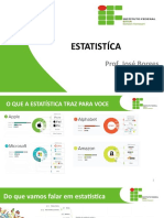 Apresentação - Estatistica