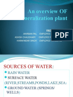 An Overview of Demineralisation Plant in Thermal Power Station