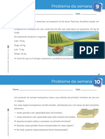 Caderno de Problemas Semanas 9 e 10