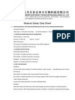 SDS15 0301 L Threonine 98pct Hulumbeier Fufeng