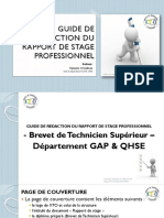 Guide de Rédaction Du Rapport de Stage ITO-1