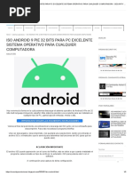 Iso Android 9 Pie 32 Bits para PC Excelente Sistema Operativo para Cualquier Computadora - Security PC Oficial