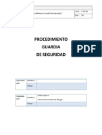 P-GS-00 Procedimiento Guardia de Seguridad