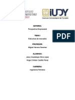 Trabajo de Investigación Estructura Del Mercado