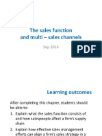 Chapter 02 - The Sales Function and Multi - Sales Channels - Sep 16