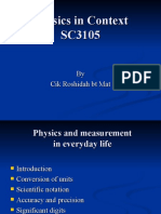 Physics in Context SC3105