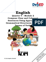 English6 Q4 Module2 ComposeClearAndCoherentSentences1