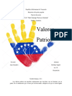 Valores Patrios