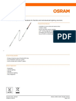 Product Datasheet: VALUE Flex G4 - Linear LED Modules For Flexible and Individualized Lighting Solutions