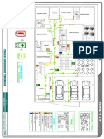 Plano de Avacuacion y Señalizacion - Primer Nivel