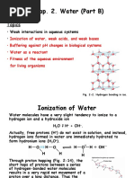 Chap. 2. Water (Part B) : Topics