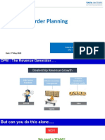 Parts Order Planning - IB Session Dated 03.05