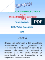 Buenas Practicas de Manufactura 20121212