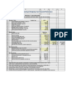 Worksheets For Measuring & Analyzing Farm Financial Performance