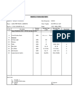 Inspection Report: Copper Flexible For TRF. & SWGR. End (Qty. 24 Nos.)