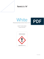 White: Photoreactive Resin For Form 1, Form 1+, Form 2