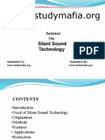 Silent Sound Technology