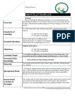 Blank Lesson Plan Template 2021