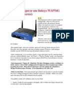 Como Configurar Um Linksys WAP54G