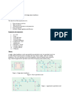 Date: Expt. No: 02 Name of The Experiment: Study of A Single Phase Transformer. Aim of The Experiment