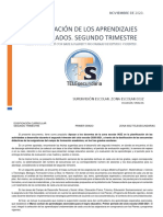 Dosificacion Primer Grado - Bloque 2