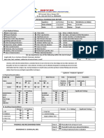 Physical Examination Report: 23/FEMALE Dalig, Balayan, Batangas 7/11/1997 8:50 AM Waltermart Balayan 6/4/2021 Single