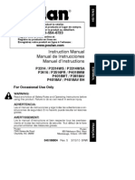 Poulan 33cc Woodshark Chainsaw Instruction Manual