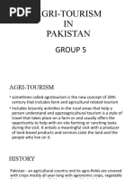 AGRI TOURISM IN PAKISTAN PPT Group 5