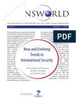 New and Evolving Trends in International Security: Anne-Marie Le Gloannec, Bastien Irondelle and David Cadier