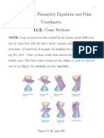 Parametric Equations and Polar Coordinates 11.6. Conic Sections