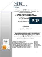 Universite de Perpignan Via Domitia: Ed 305: Energie Et Environnement Upr 8521 Promes-Cnrs