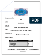 Assignment Characteristics of Victorian