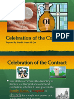 Celebration of The Contract