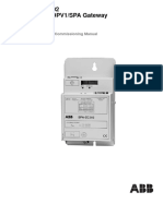 SPA-ZC 302 Profibus-DPV1/SPA Gateway: Installation and Commissioning Manual