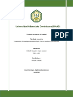 Los Métodos de Investigación en Psicología Clínica