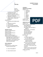 Listening and Speaking 2 Q: Skills For Success Unit 5 Student Book Answer Key