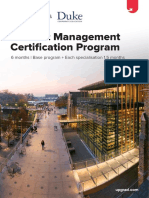 Product Management Certification Program: 6 Months - Base Program + Each Specialisation 1.5 Months