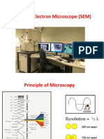 Scanning Electron Microscope (SEM)