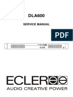 Ecler Dla600 Dual Line Adaptor Service Manual