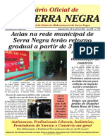 Serra Negra: Aulas Na Rede Municipal de Serra Negra Terão Retorno Gradual A Partir de 3 de Maio