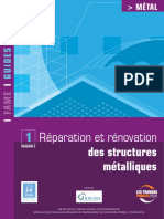 Réparation Et Rénovation VERSION 3. Des Structures Métalliques MÉTAL. Validé Par