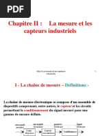 CHP II-La Mesure Et Les Capteurs Industriels