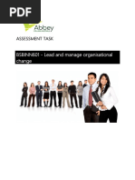 BSBINN601 - Lead and Manage - ASSV1.0 Oct 2018