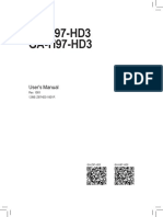 GA-Z97-HD3 GA-H97-HD3: User's Manual