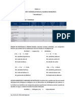 Tema 2.1 Formulación y Nomenclatura de La Química Inorgánica - No Metales