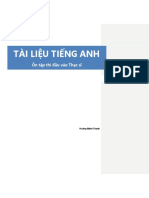 Tài Liệu Tiếng Anh: Ôn tập thi đầu vào Thạc sĩ