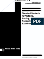 ANSI AWS A2.4-98 Standard Symbols For Welding, Brazing, and Nondestructive Examination